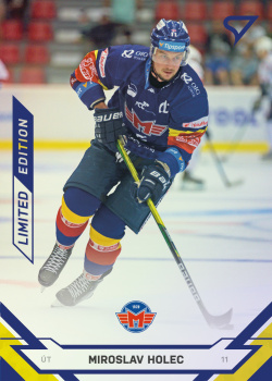 Miroslav Holec Ceske Budejovice Tipsport ELH 2021/22 SportZoo 2. serie Blue /99 #368